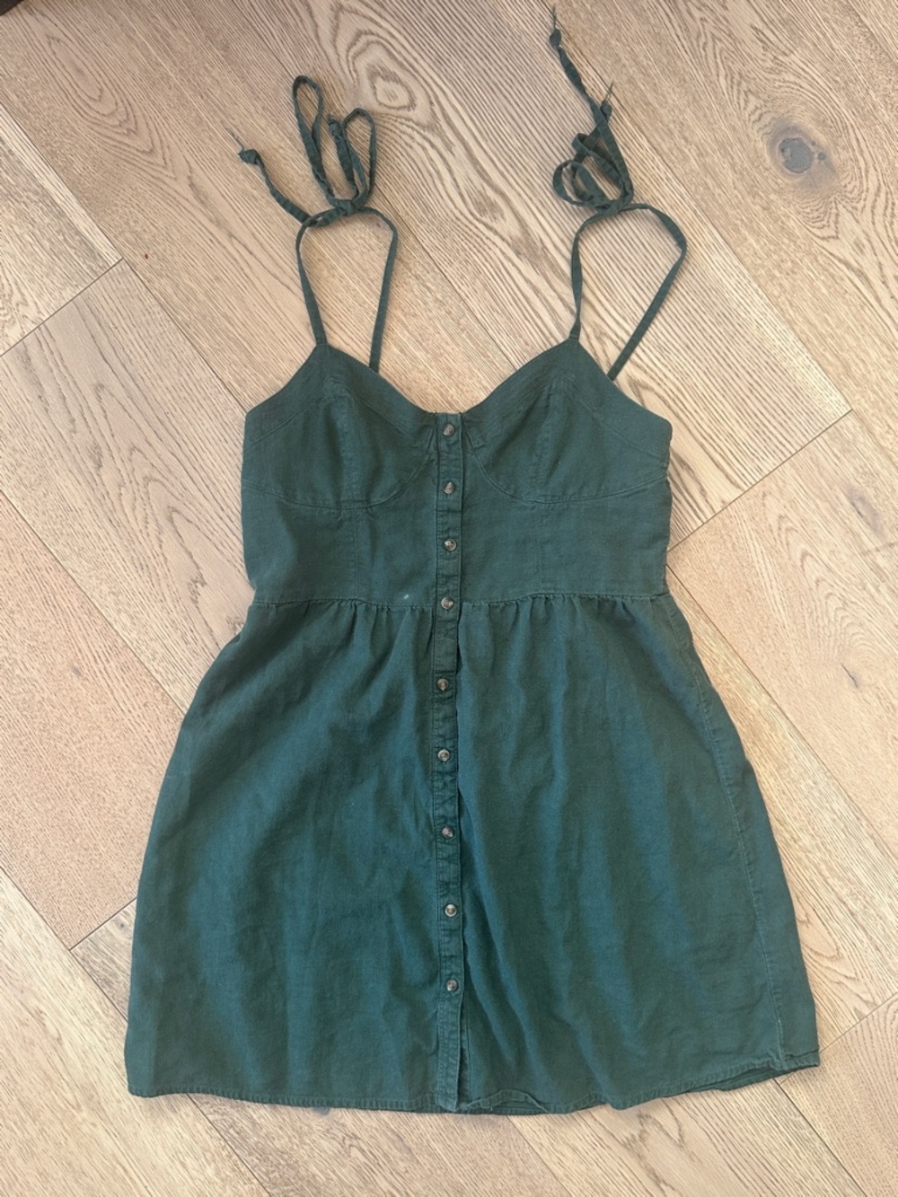 Forest green Aerie sundress